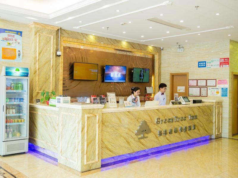 Greentree Inn Shanghai Pudong New District Shenmei East Road Express Hotel Exterior foto